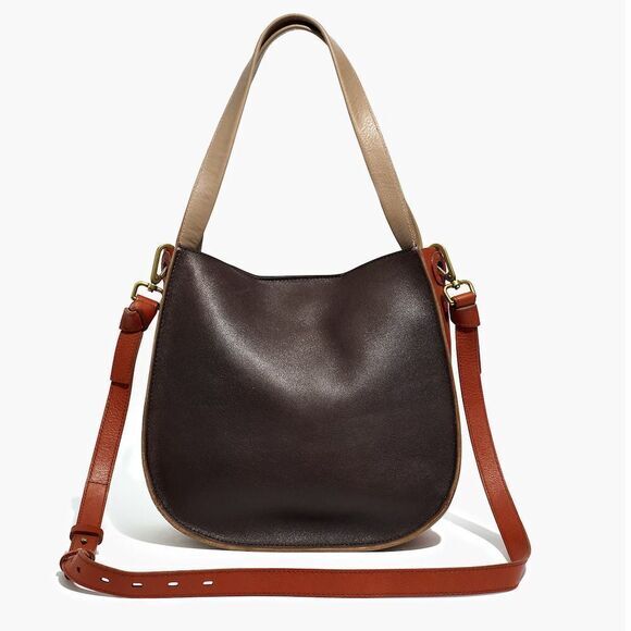New!‎ Madewell The Sydney Shoulder Bag in Colorblock - Picture 1 of 16